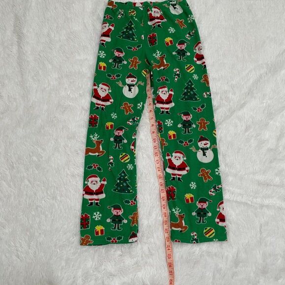 3/$12 The Children's Place Green Christmas Pants - Picture 9 of 9